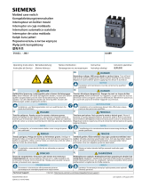 Siemens 3VA5210-1BB31 Molded Case Switch Circuit Breaker Manual de utilizare