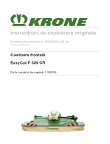 Krone BA EasyCut F 320 CR gez./ges. Instrucțiuni de utilizare