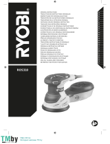 Ryobi ROS310 Random Orbital Sander Instrucțiuni de utilizare