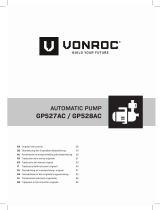 Vonroc GP527AC Automatic Pump Manual de utilizare