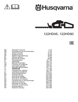 Husqvarna 122HD45 Hedge Trimmer Manual de utilizare
