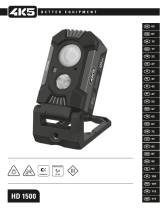 Laserliner HD 1500 LED Work Light Manual de utilizare