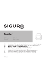 SIGURO T11SS Toaster Manual de utilizare