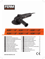 Ferm AGM1114P Angle Grinder Manual de utilizare