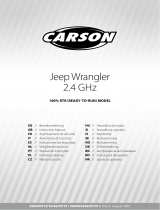 Carson 500404226 Jeep Wrangler 2.4GHz RTR Manual de utilizare