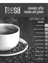 Teesa TSA4008 Fully Automatic Espresso Machine Manualul proprietarului