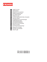 Franke FPJ 615 V BK/DG A Hood Black Glass Manual de utilizare