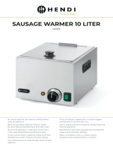 Hendi 240502 SAUSAGE WARMER 10 LITER Manual de utilizare