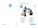 Philips HR7776 Food Processor Manual de utilizare