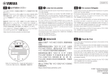 Yamaha YVC-MIC1000EX Informații importante