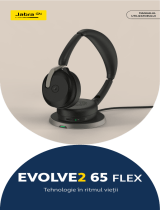 Jabra Evolve2 65 Flex - USB-A MS Stereo Manual de utilizare