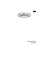 Belling CHIM903GSS Cooker Hood Manual de utilizare