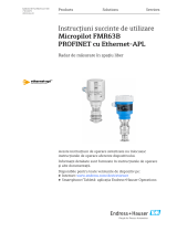 Endres+Hauser KA Micropilot FMR63B PROFINET Short Instruction