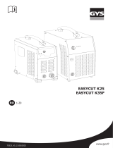 GYS PLASMA EASYCUT K35F Manualul proprietarului