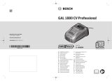Bosch Akku 2x 18V 5.0AH + Ladegerät GAL1880CV Instrucțiuni de utilizare