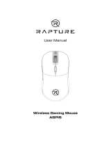 RAPTURE RPT-GMSA3370xx- ASPIS Wireless Gaming Mouse Manual de utilizare