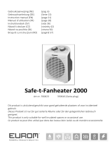 Eurom Safe-t-Fanheater 2000 Manualul proprietarului