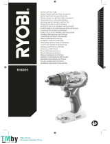 Ryobi R18DD5 Drill Driver Manual de utilizare