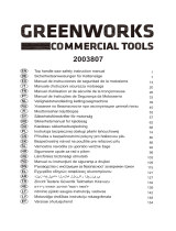 Greenworks GD40TCS Manualul proprietarului