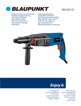 Blaupunkt RH3010 Impact Hammer Manual de utilizare