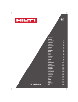 Hilti TE DRS­6-A Dust Removal System Manual de utilizare