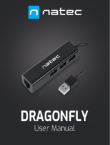 Natec DRAGONFLY Functional Adapter Hub Manual de utilizare