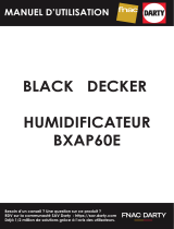 BLACK DECKER BXAP60E Air Purifier Manual de utilizare