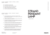muuto Strand Pendant Lamp Closed Ø60 Manual de utilizare