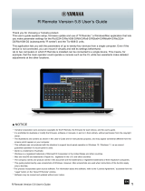 Yamaha V5 Manualul utilizatorului