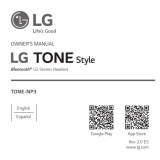 LG TONE-NP3 Manual de utilizare