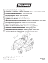 Simplicity RIDER, FER, YTX Manualul utilizatorului