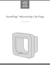SURE petcare SUR001 SureFlap Microchip Cat Flap Manualul utilizatorului