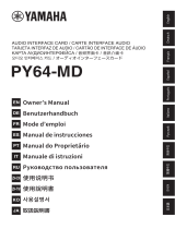Yamaha PY64 Manualul proprietarului