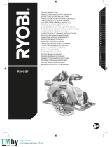 Ryobi R 18 CSBL-0 Cordless Circular Saw Manual de utilizare