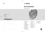 Bosch GLL 3-80 CG Professional Line Laser Manual de utilizare