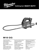 Milwaukee 4933440493 M18 GG Battery Grease Gun Manual de utilizare
