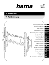 Hama 00 118071 TV Wall Bracket Manual de utilizare