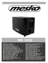 Mesko MS 3220 Instrucțiuni de utilizare