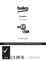 Beko CHG 81442 BX Food Chopper Manual de utilizare