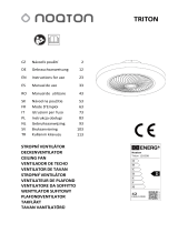 Noaton TRITON 12050 Ceiling Fan Manual de utilizare