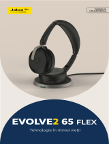 Jabra Evolve2 65 Flex - USB-A MS Stereo Manual de utilizare