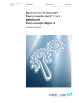 Endres+Hauser EA Main electronics Digital communication Mounting Instruction