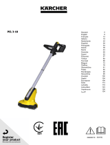 Kärcher PCL 3-18 Cordless Patio Cleaner Manual de utilizare