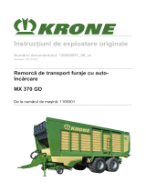 Krone BA MX 370 GD Instrucțiuni de utilizare