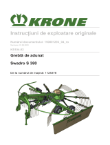 Krone BA Swadro S 380 (KS104-02) Instrucțiuni de utilizare