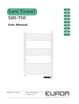 Eurom 500-750 Sani Towel Manual de utilizare