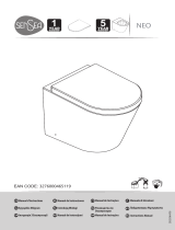 Sensea 3276000465119 Wall Toilet Bowl Manual de utilizare