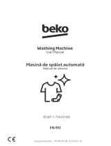Beko B5WFU79418WB Washing Machine Manual de utilizare
