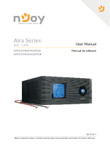 Njoy Aira 600 Series Pure Sine Wave UPS Manual de utilizare