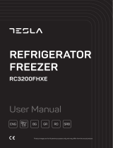 Tesla RC3200FHXE Refrigerator Freezer Manual de utilizare